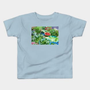 Vegetable market in Hoi An Kids T-Shirt